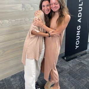 Old Navy Peach Maxi Dress